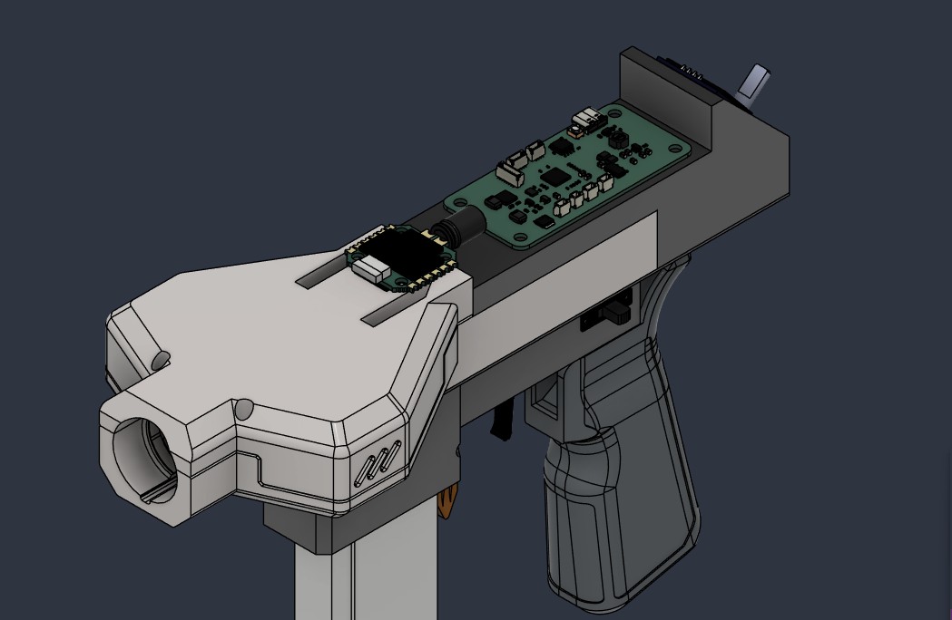 Brushless Blaster CAD Assembly